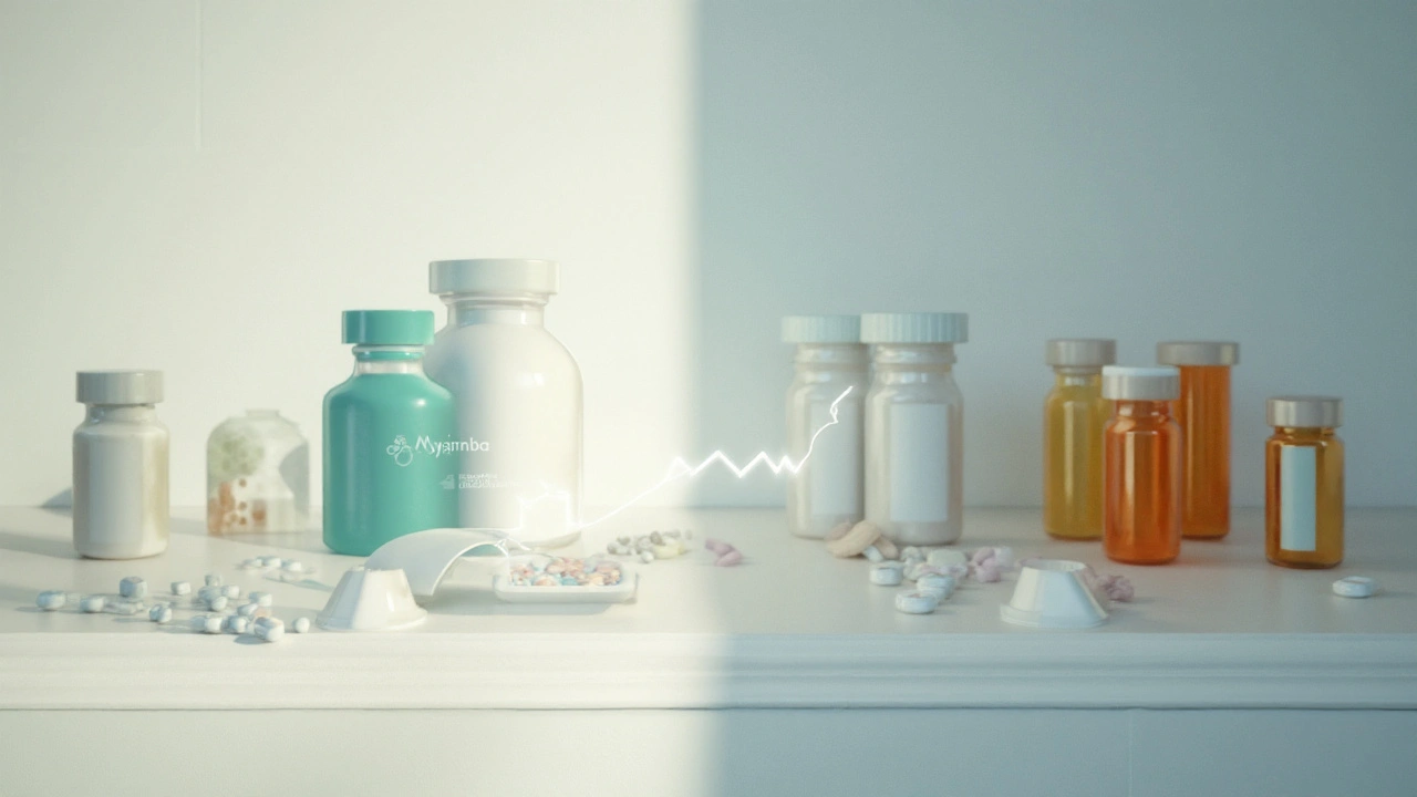 Mysimba vs. Other Weight‑Loss Drugs: Full Comparison of Efficacy, Safety & Cost