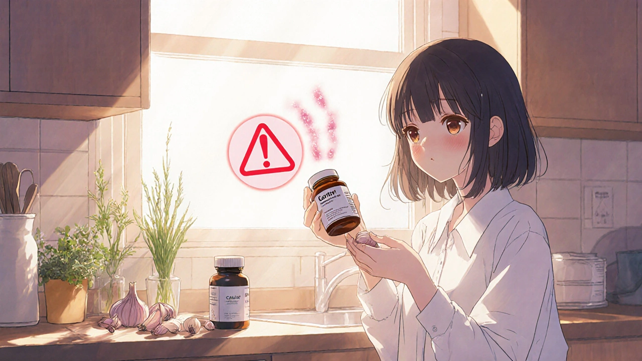 Garlic Supplements and Anticoagulants: What You Need to Know About Bleeding Risk