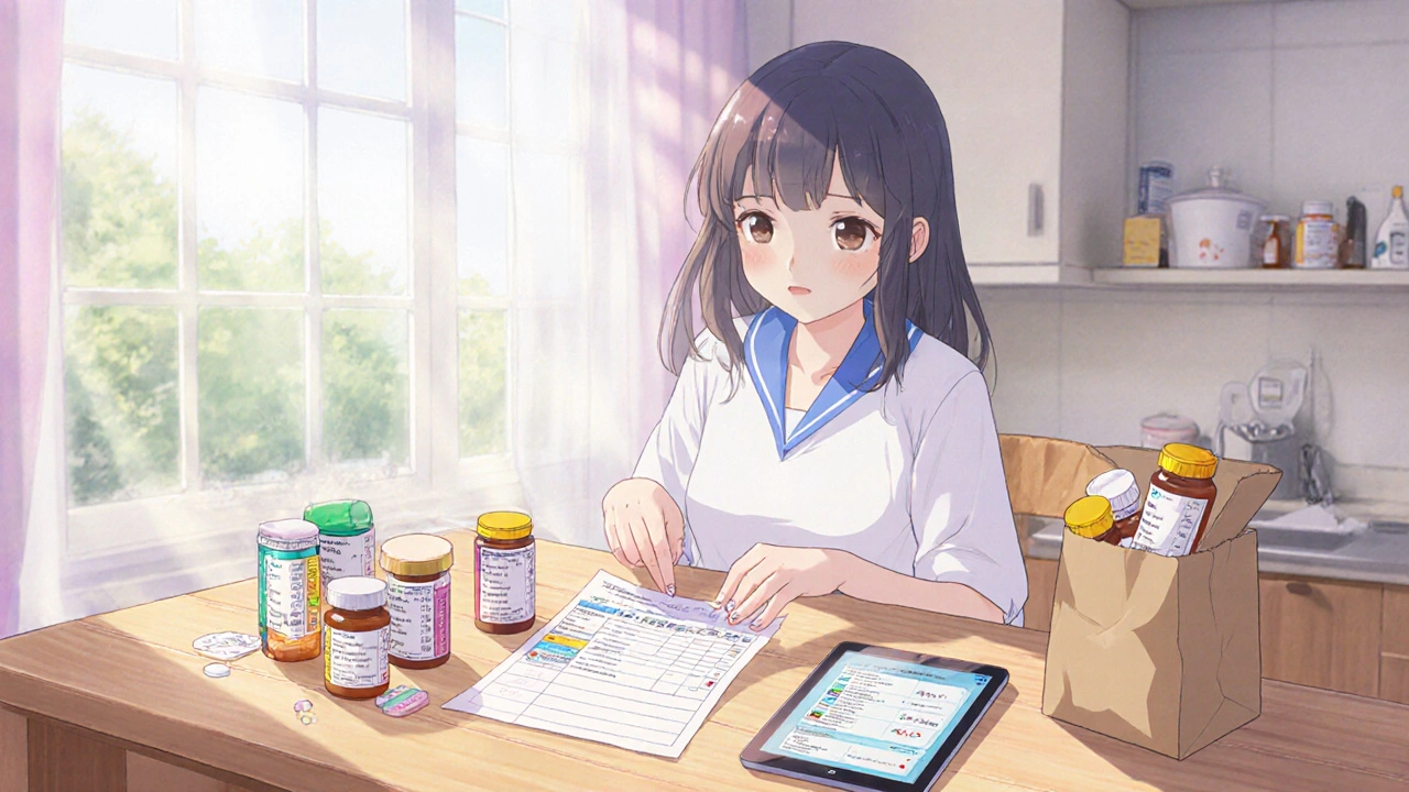 How to Organize a Medication List for Caregivers and Family