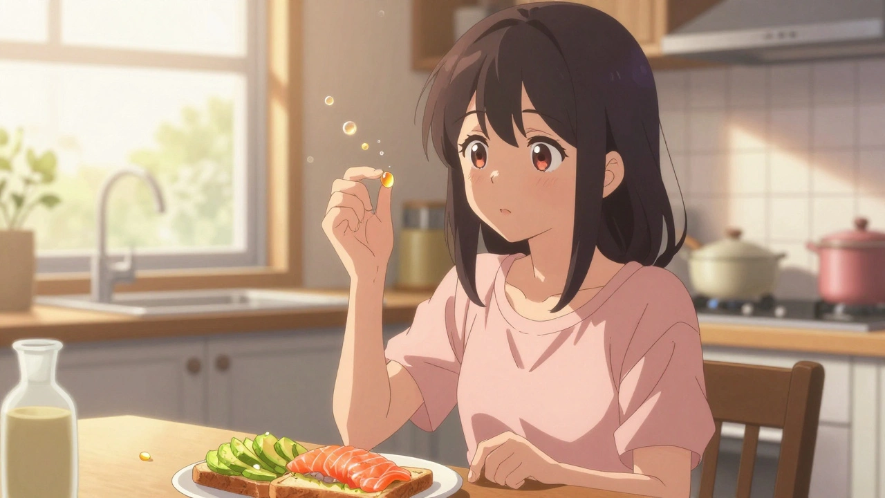 How Fatty Foods Boost Absorption of Lipid-Based Medications