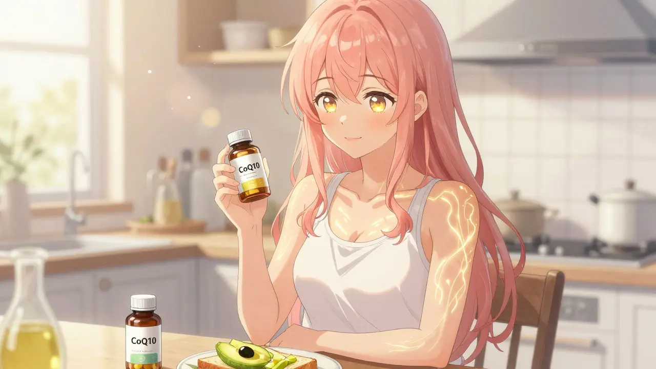 Coenzyme Q10 with Statins: Does It Help Muscle Pain?