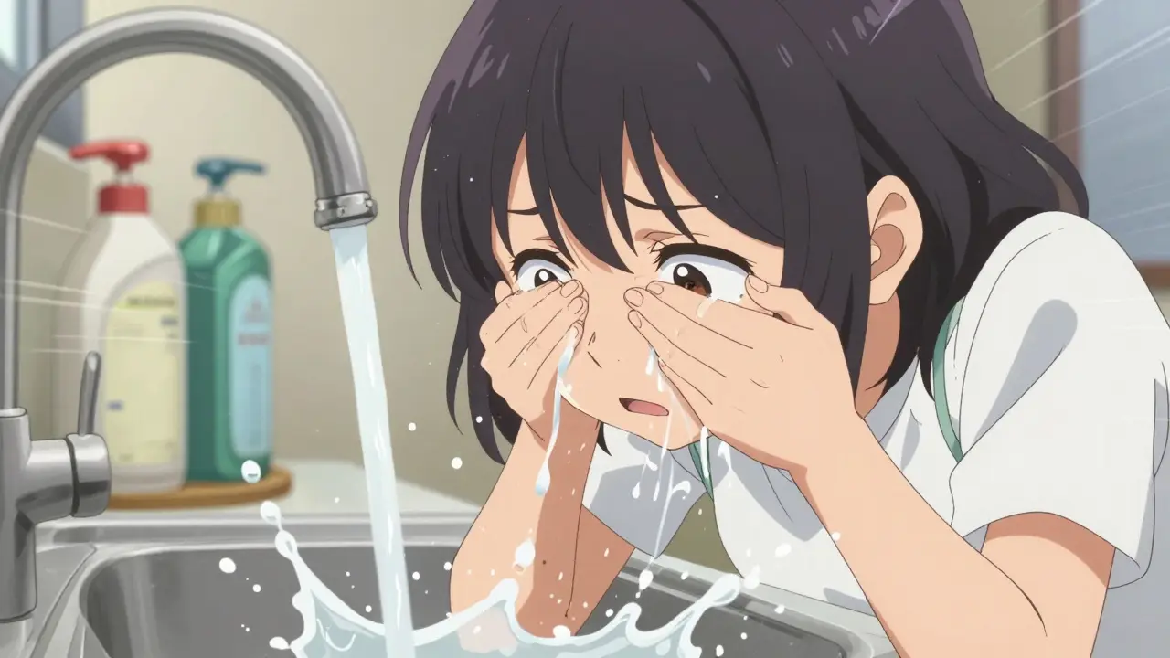 Ocular Trauma: Chemical Splashes and Immediate First Aid