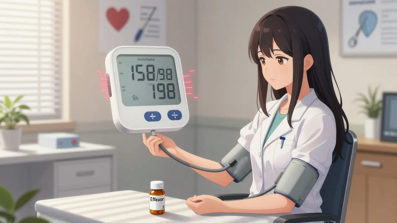 Venlafaxine and Blood Pressure: What You Need to Know About Hypertension Risk